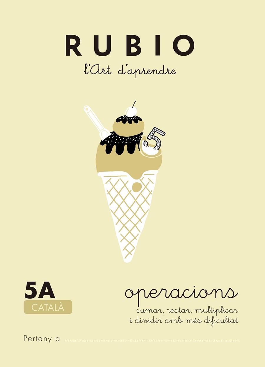 Operacions RUBIO 5A (català) | 9788489773097 | Rubio Silvestre, Ramón