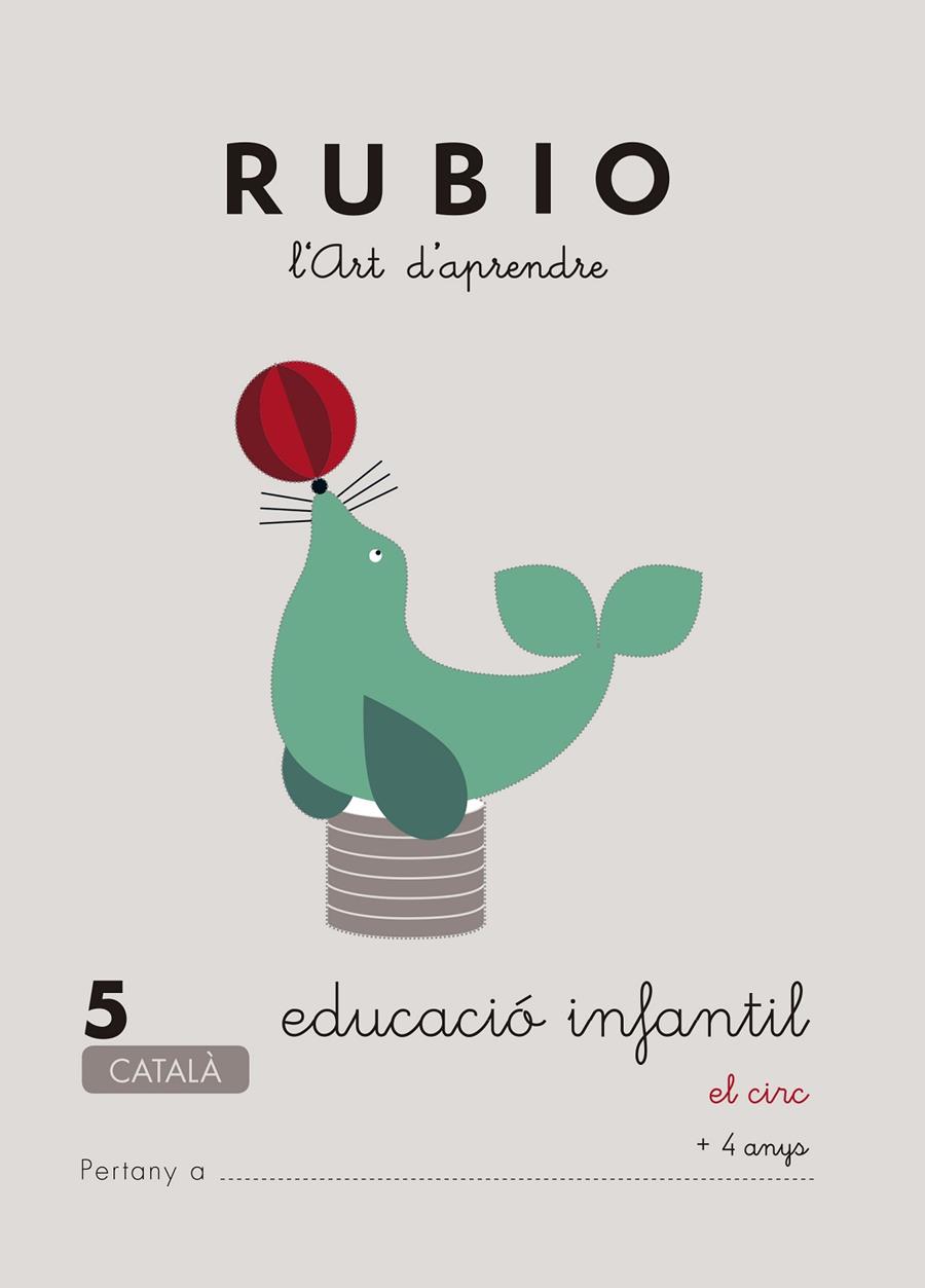 Educació Infantil 5. El circ (català) | 9788489773707 | Rubio, Enrique