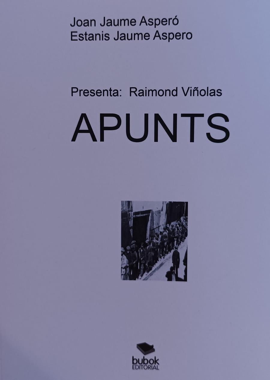 Apunts | 9788468572314 | Viñolas, Raimond / Jaume Asperó, Estanis / Jaume Asperó, Joan