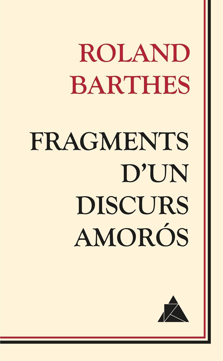 Fragments d'un discurs amorós | 9788416222018 | Barthes, Roland