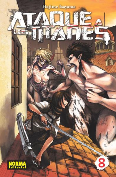 ATAQUE A LOS TITANES 08 | 9788467915037 | ISAYAMA, HAJIME