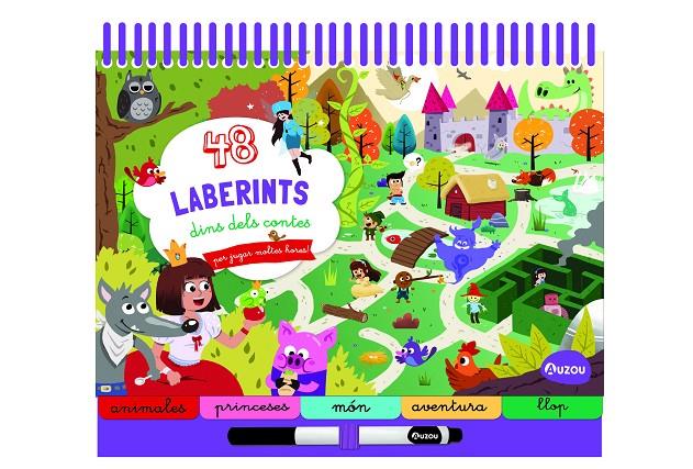 48 laberints dins dels contes... per jugar moltes hores! | 9791039533447