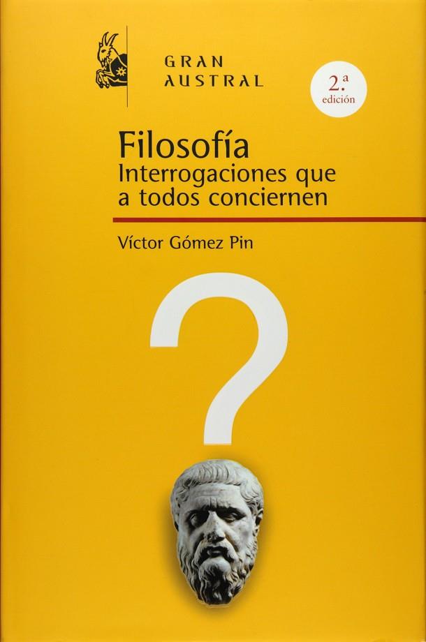Filosofía | 9788467026993 | Gómez Pin, Víctor