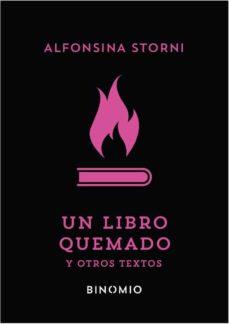 Un libro quemado y otros textos | 9788412620245 | Storni, Alfonsina