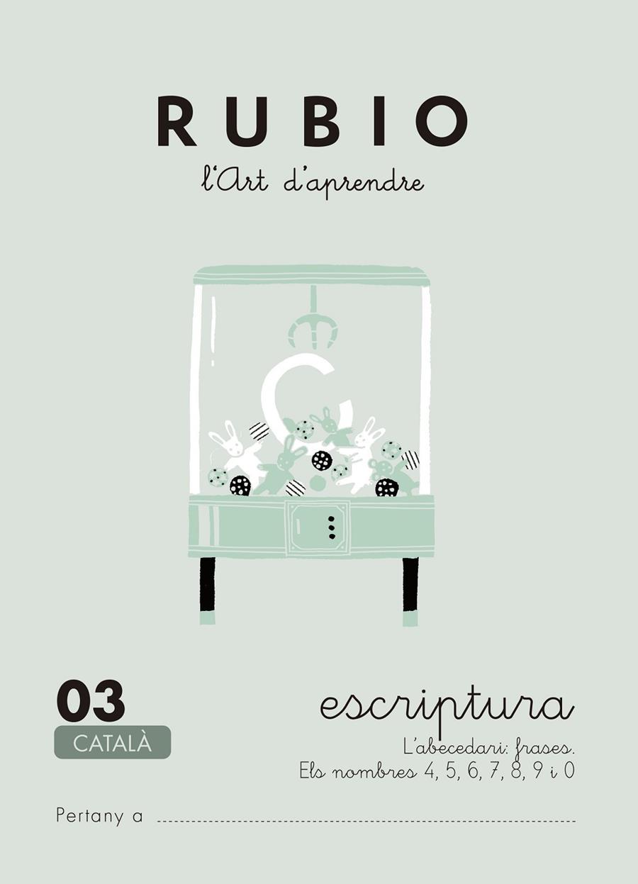 Escriptura RUBIO 03 (català) | 9788489773431 | Rubio Silvestre, Ramón