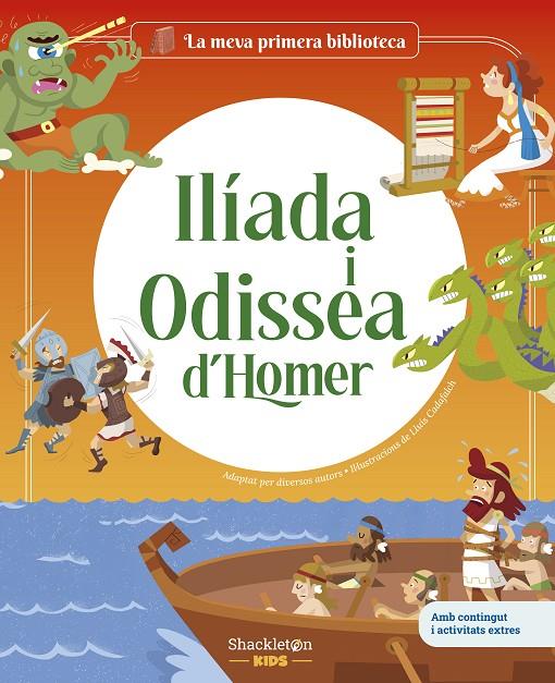 Ilíada i Odissea d'Homer | 9788413615370 | Solé, Jordi / Cavallone, Maria Cecilia / Cadafalch i Pladevall, Lluís