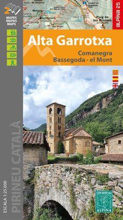 ALTA GARROTXA [2 MAPES] 1:25.000 -ALPINA | 9788480908948