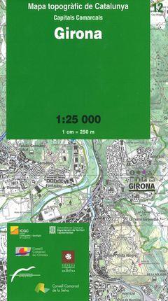 Mapa topogràfic de Catalunya 1:25 000. Girona | 9788439399605 | Institut Cartogràfic i Geològic de Catalunya