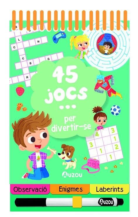 45 jocs per divertir-se | 9791039534024 | Potard, Céline / Tafuni, Gabriel