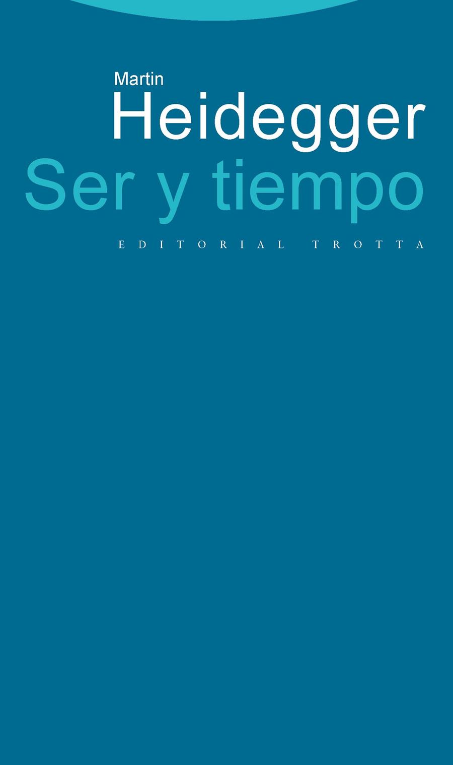 SER Y TIEMPO (T) | 9788498790474 | HEIDEGGER, MARTIN