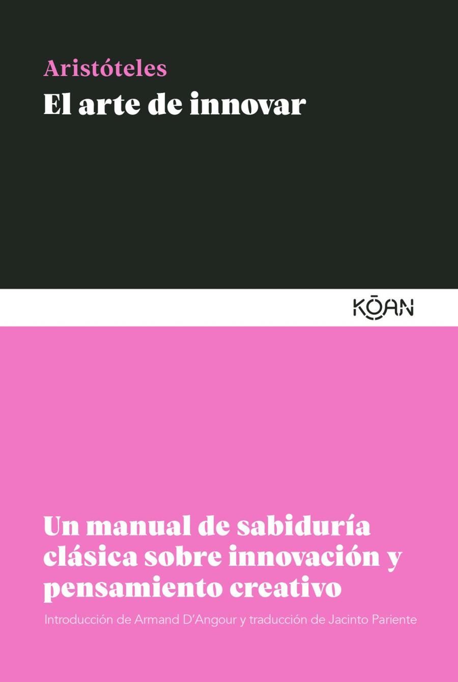El arte de innovar | 9788418223570 | Aristóteles, Aristoteles