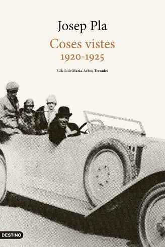 Coses vistes | 9788419734259 | Pla, Josep
