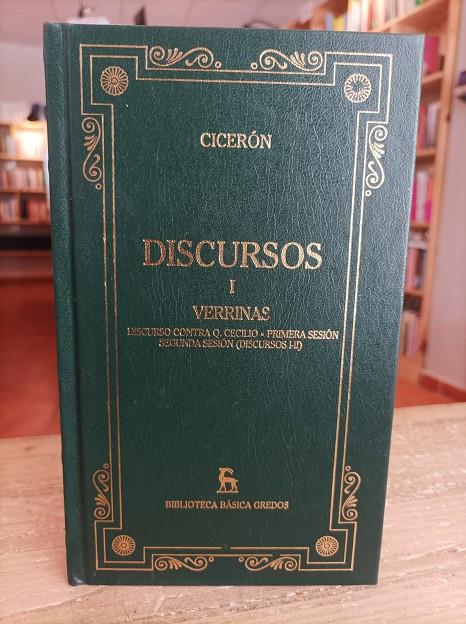 Discursos I | 8424925122 | Cicerón