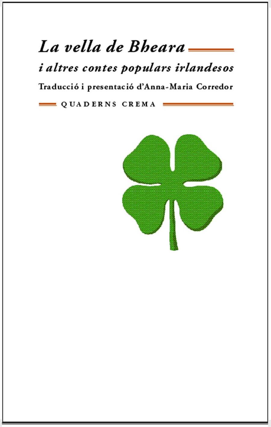 La vella de Bheara i altres contes populars irlandesos | 9788477274490 | ANÒNIM