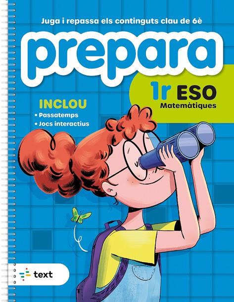 Prepara 1r ESO Matemàtiques | 9788441235823 | Díez Sardà, Lluís/ Martorell i Sabaté, Eduard/ Miquel i Rigual, Joan