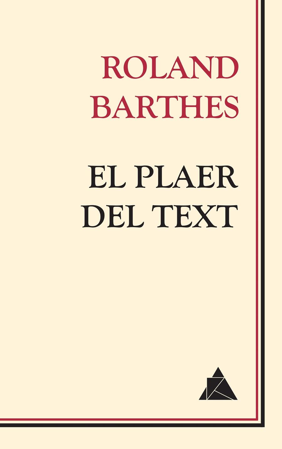 El plaer del text | 9788417743086 | Barthes, Roland