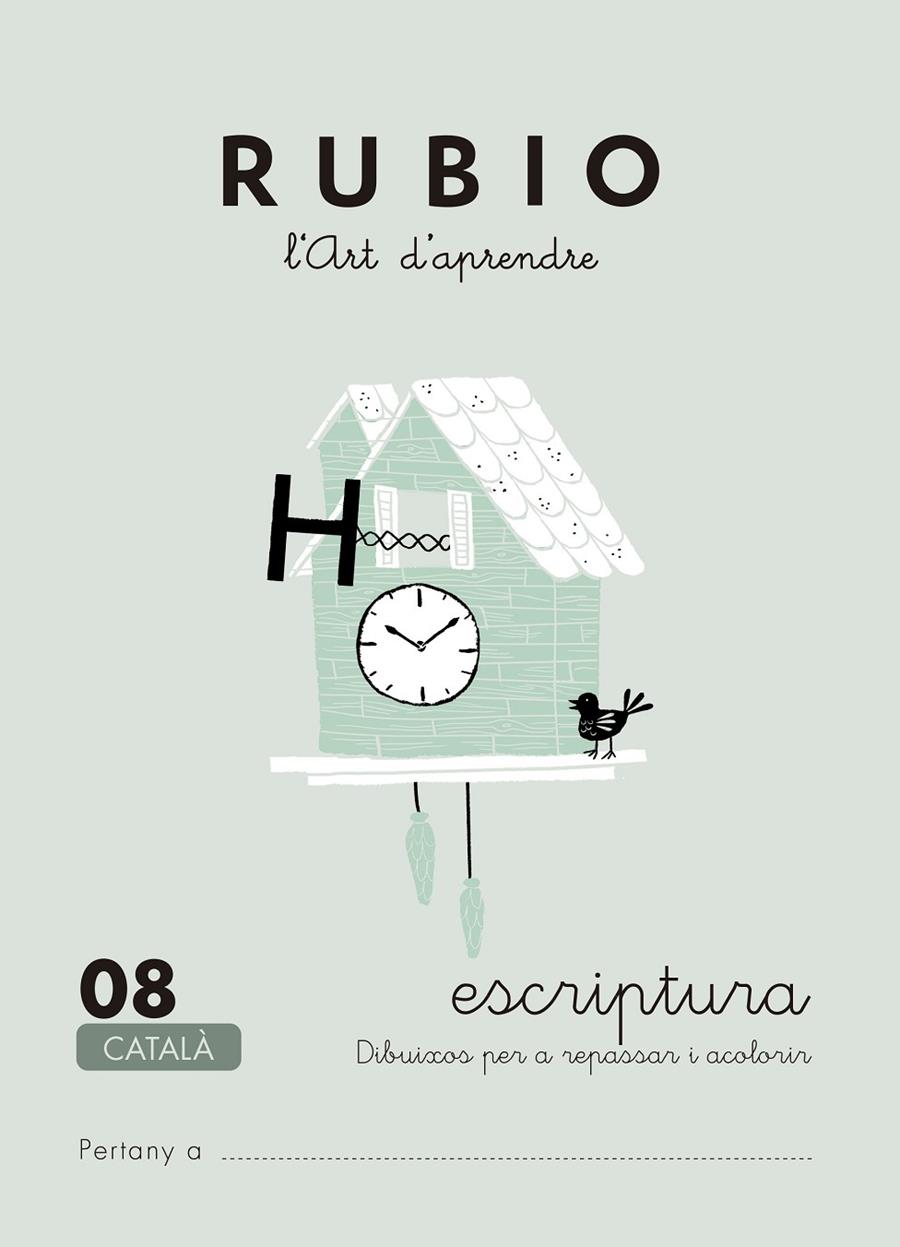 Escriptura RUBIO 08 - dibuixos (català) | 9788489773486 | Rubio Silvestre, Ramón
