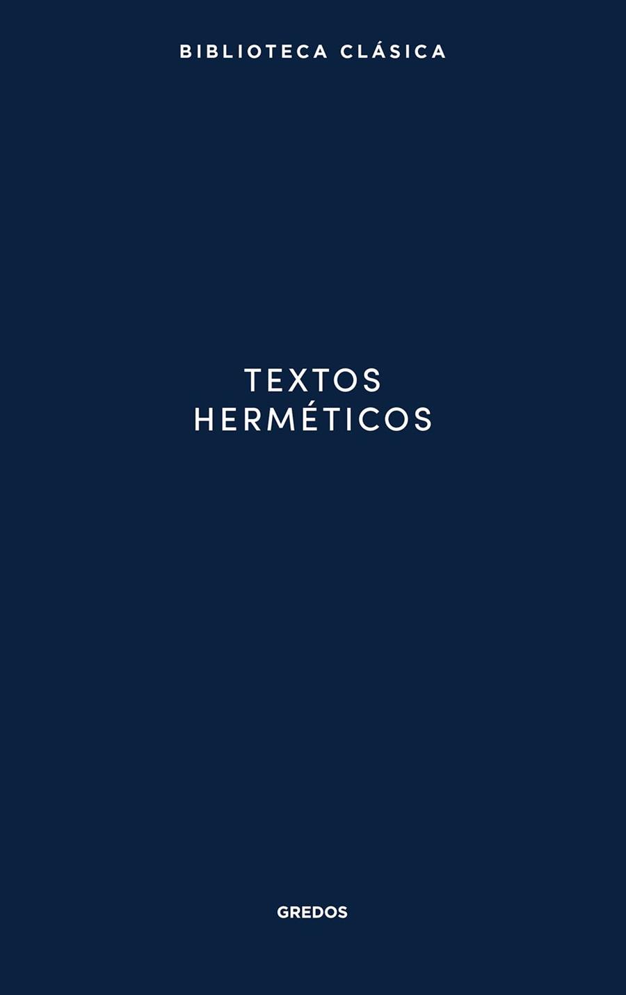 Textos herméticos | 9788424998202 | , Vv.Aa.3