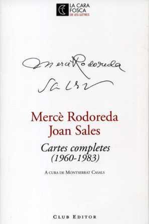 Cartes completes (1960-1983) | 9788473291316 | Rodoreda, Mercè;Sales, Joan