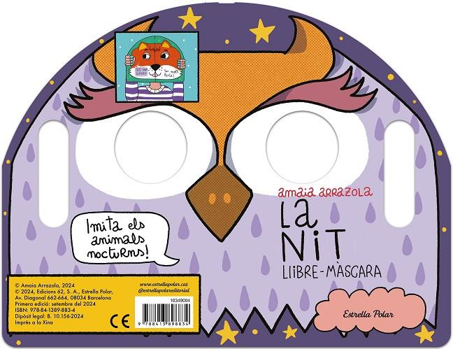 La nit. Llibre-màscara | 9788413898834 | Arrazola, Amaia