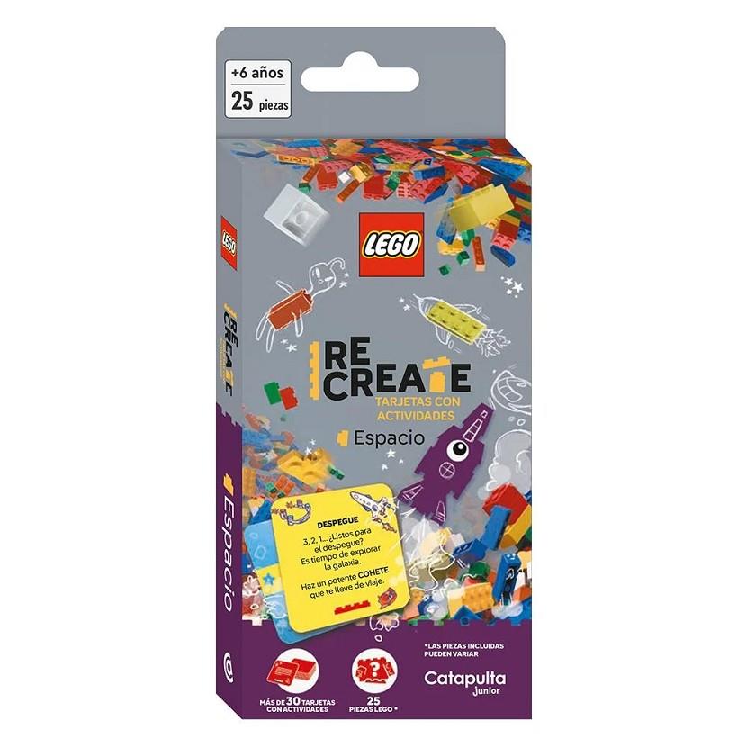 Lego Recreate espacio construcción tarjetas con actividades | 9788419987556 | AA.VV.