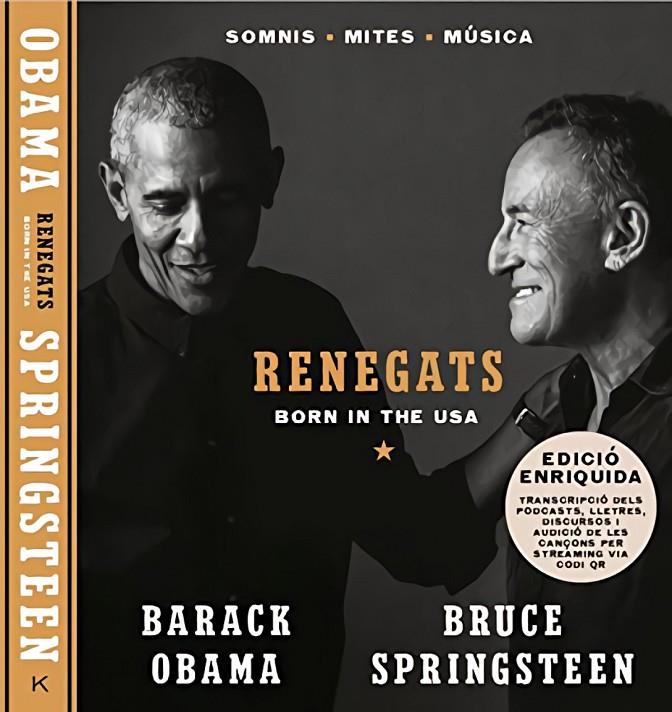 RENEGATS | 9788418404139 | Springsteen, Bruce