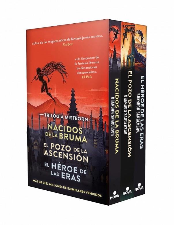 Estuche Trilogía Original Mistborn (Nacidos de la Bruma | El Pozo de la Ascensió | 9788419260239 | Sanderson, Brandon