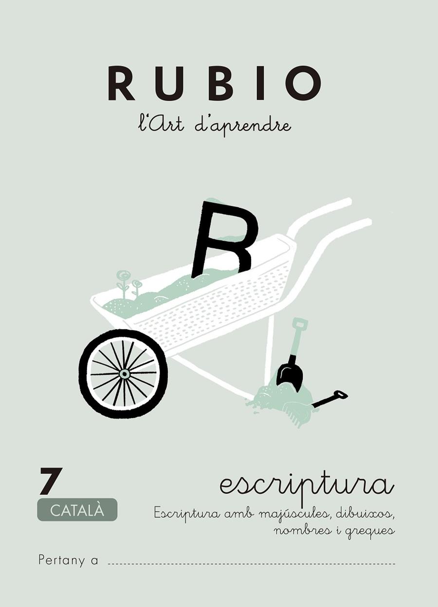 Escriptura RUBIO 7 (català) | 9788489773578 | Rubio Silvestre, Ramón