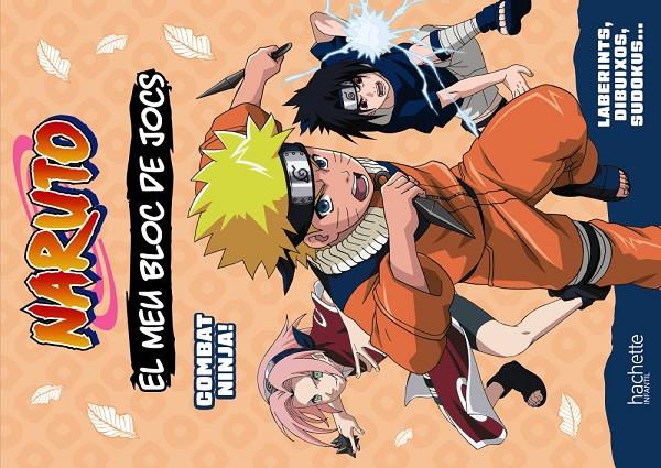 El meu bloc de jocs Naruto. Combat ninja! | 9788419804686 | Michel Tran, Adeline