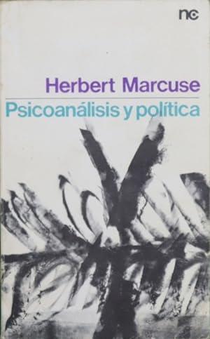 Psicoanálisis y política | psicoanalisisypoliti | Marcuse, Herbert