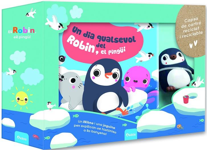 Llibre bany. Un dia qualsevol del Robin, el pingüí. Ecològic | 9791039520522 | Martinez, Sigrid