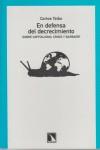EN DEFENSA DEL DECRECIMIENTO NR | 9788483194225 | Taibo Arias, Carlos