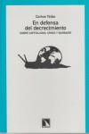 EN DEFENSA DEL DECRECIMIENTO NR | 9788483194225 | Taibo Arias, Carlos 