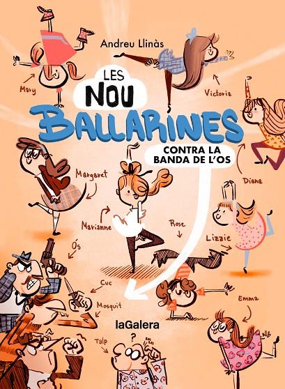 Les nou ballarines 1. Contra la banda de l'os | 9788424674465 | LLINÀS DURAN, ANDREU