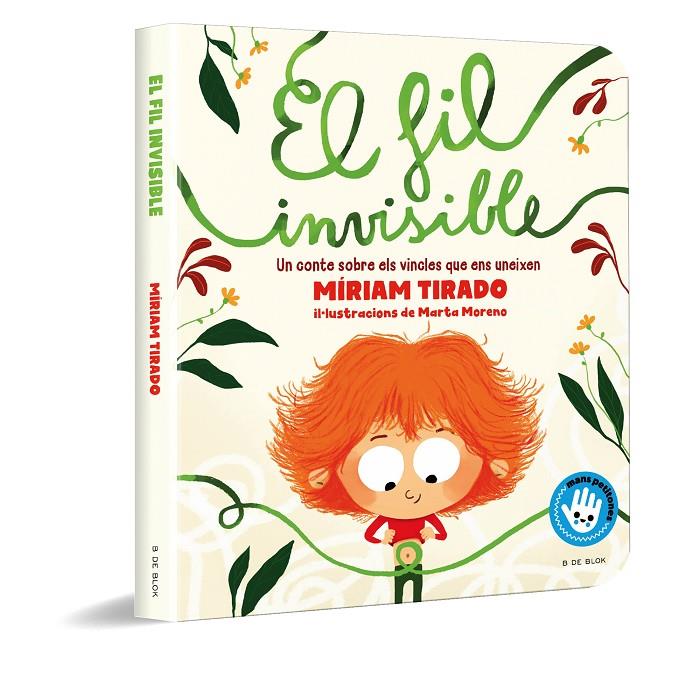 El fil invisible (llibre de cartró) | 9788418688485 | Tirado, Míriam / Moreno, Marta