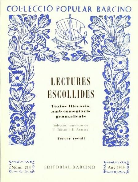 Lectures escollides III | 0lecturesescollides3