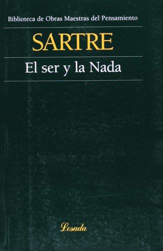 SER Y LA NADA,EL | 9789500393072 | Sartre,Jean Paul