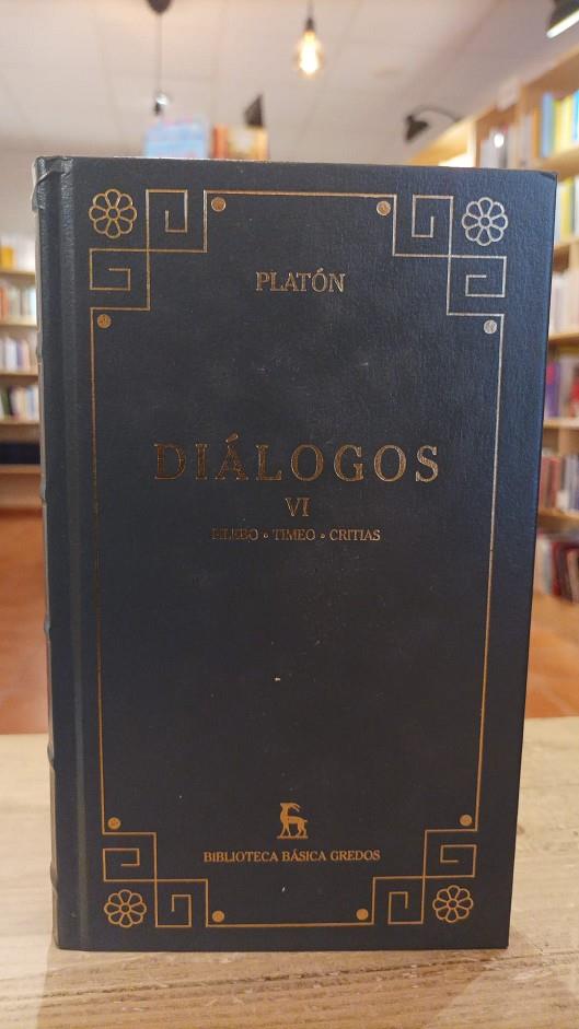 Diálogos VI. Filebo, Timeo, Critias | 8424924924 | Platón