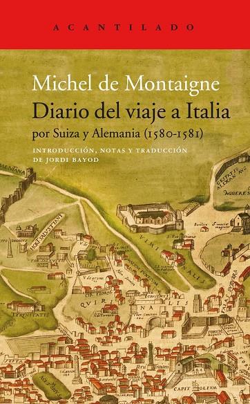 Diario del viaje a Italia | 9788417902339 | De Montaigne, Michel