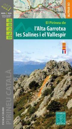 ALTA GARROTXA LES SALINES I EL VALLESPIR 1:50.000 -ALPINA | 9788480907996