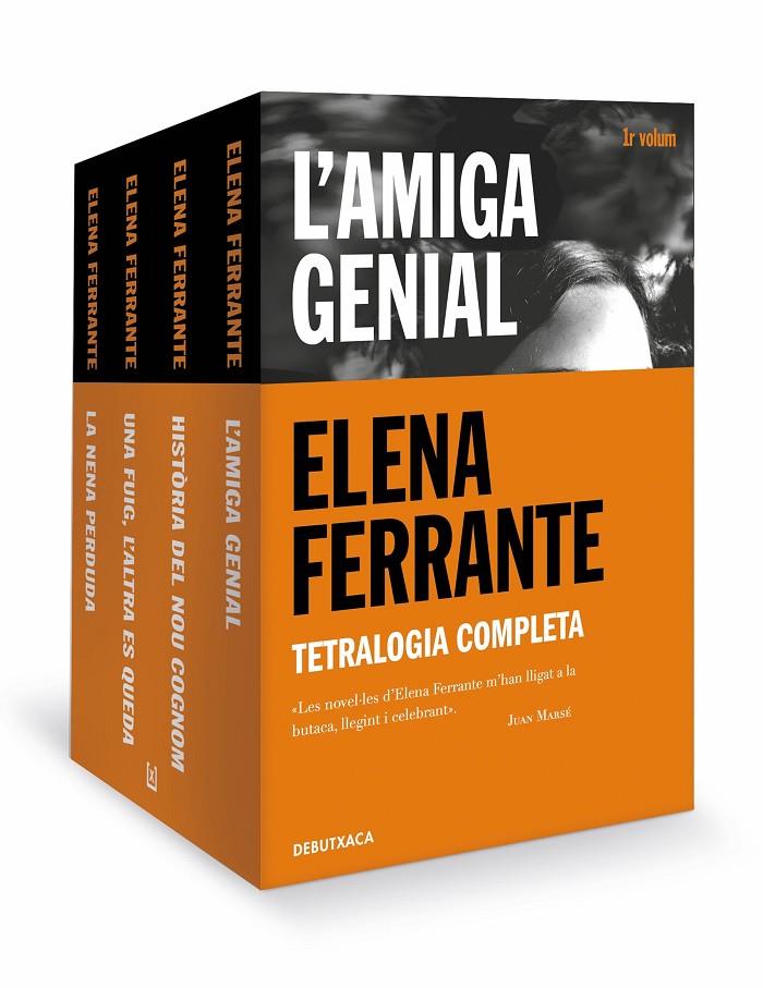 L'amiga genial (Pack amb: L'amiga genial | Història del nou cognom | Una fuig, l | 9788418196430 | Ferrante, Elena