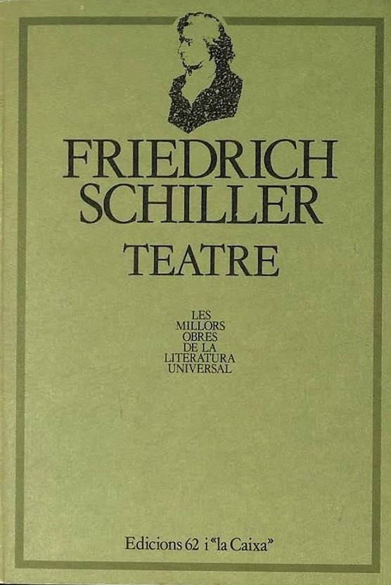 Teatre | 9788429720266 | Schiller, Friedrich