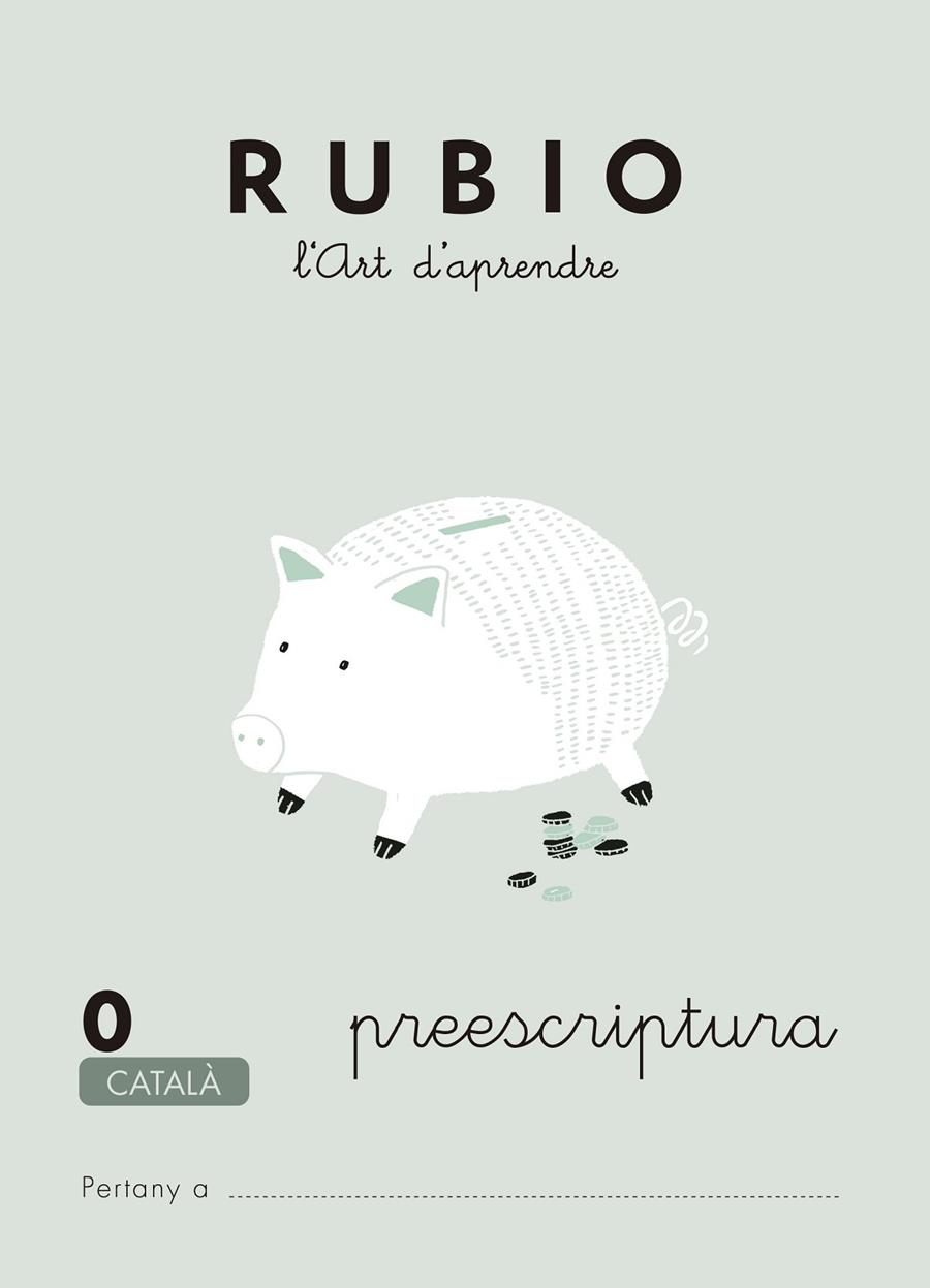 Escriptura RUBIO 0 - preescriptura (català) | 9788489773400 | Rubio Silvestre, Ramón