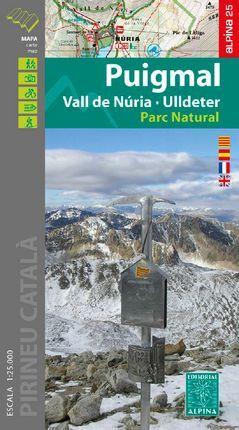 PUIGMAL 1:25.000 VALL DE NURIA ULLDETER -ALPINA | 9788480908467