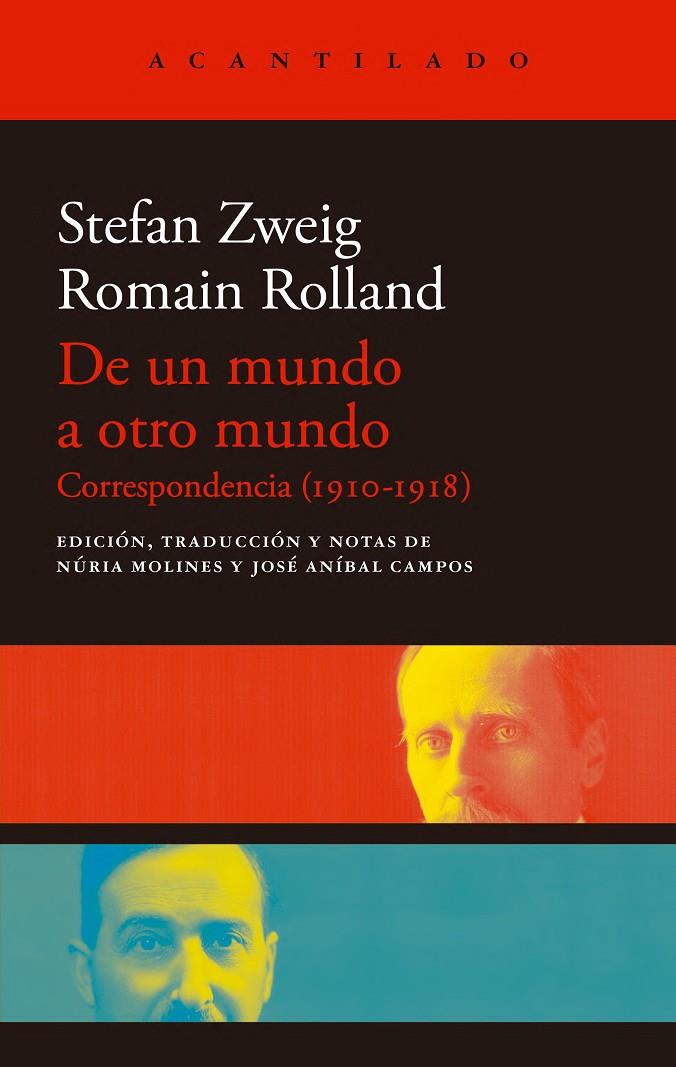 De un mundo a otro mundo | 9788419958037 | Zweig, Stefan / Rolland, Romain