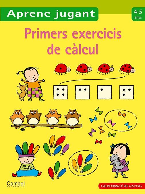 Primers exercicis de càlcul 4-5 anys | 9788498257137 | ZNU