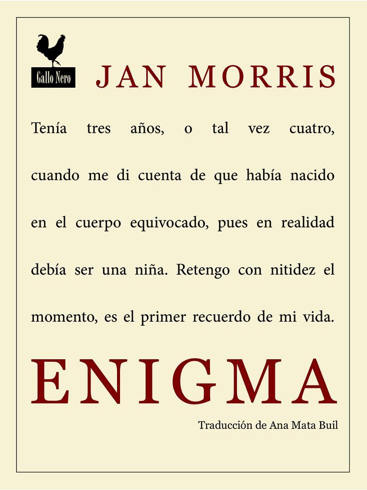 Enigma | 9788419168047 | Morris, Jan