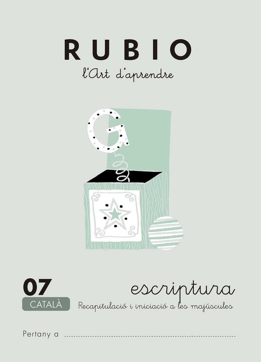 Escriptura RUBIO 07 (català) | 9788489773479 | Rubio Silvestre, Ramón