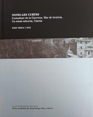 Novel·les curtes | 9788494749407 | Berga i Boix, Josep