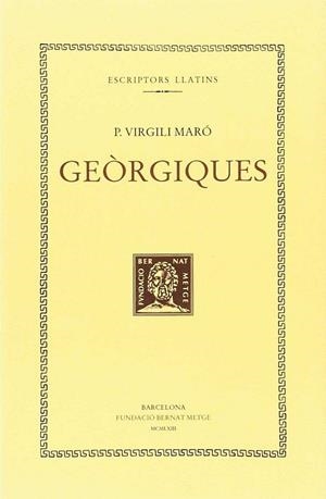 Ge.rgiques | 9788498590371 | Virgili